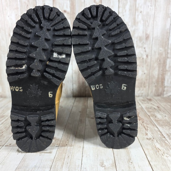 Sorel Caribou Winter Snow Boots Women's Size 5 WOS Tan‎ Waterproof Insulated - Picture 5 of 5